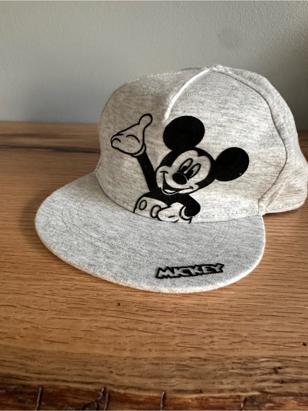 Gray Mickey Mouse Hat